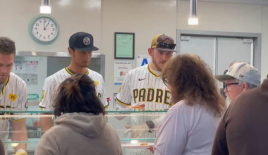 [Edmonds] The Padres are out in the community today giving back at the Ronald McDonald house serving lunch