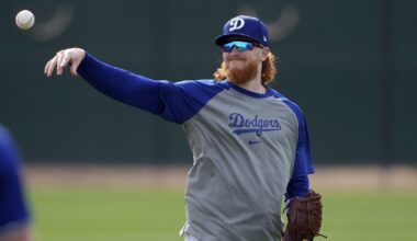 One bite of salad derailed Dustin May’s return to Dodgers. He’s thankful to be back.