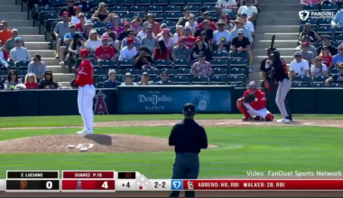 Marco Luciano CRUSHES his first bomb of the Spring