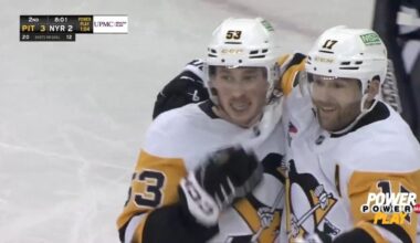 tomasino with his seventh goal for the pens, his fifth game winner for them