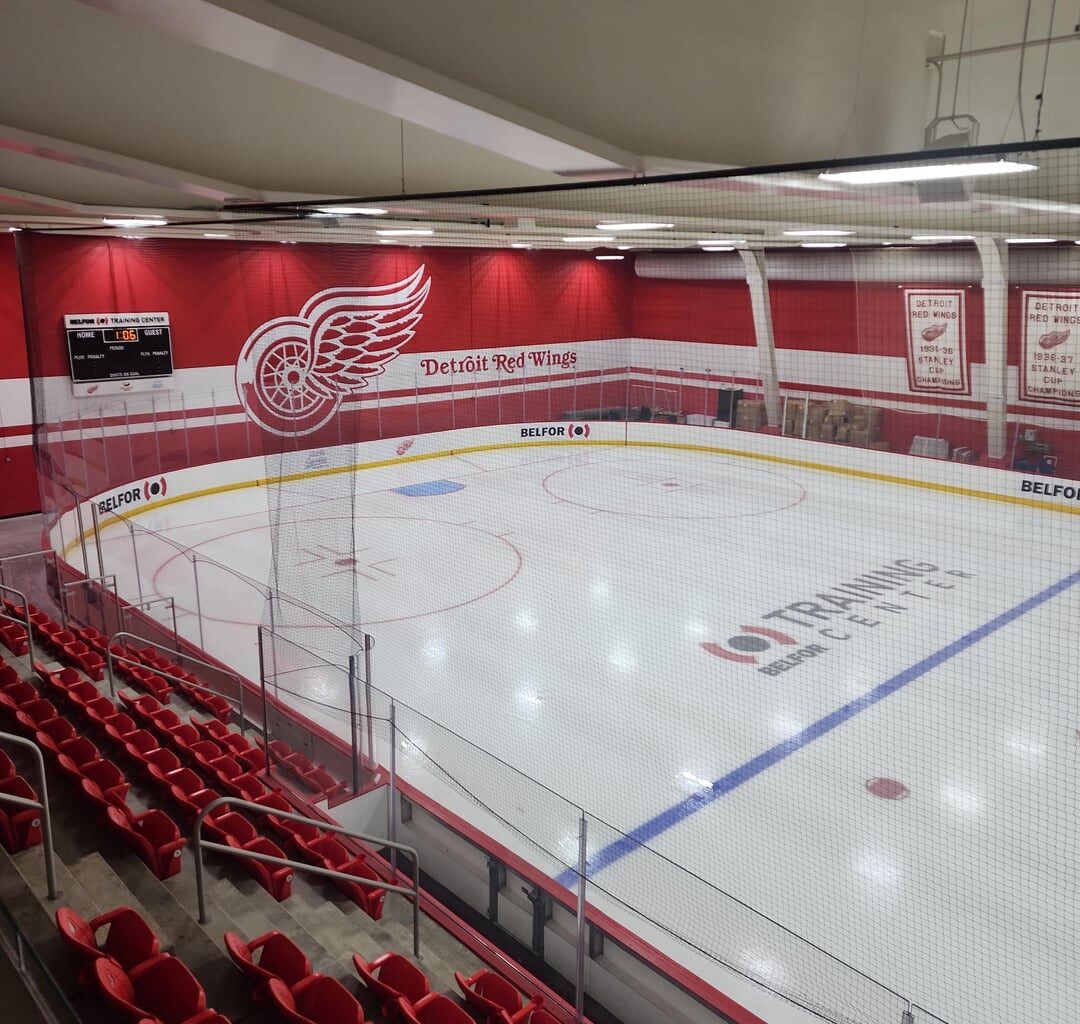 Some Pics from my Guided Tour of LCA!! Back Corridor and Practice Ice!