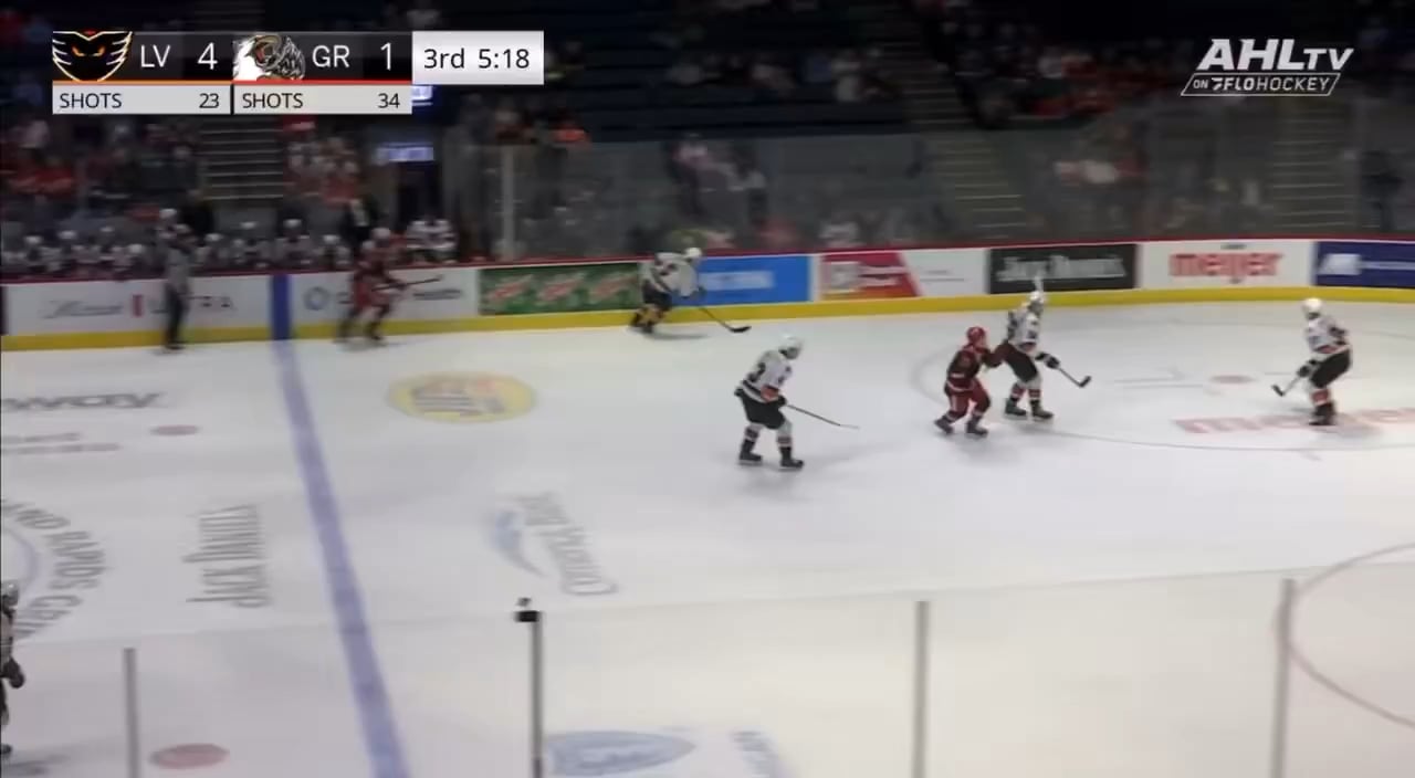 Alex Doucet scores off of a great pass from Amadeus Lombardi