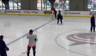 Portzline: Cayden Lindstrom on the ice