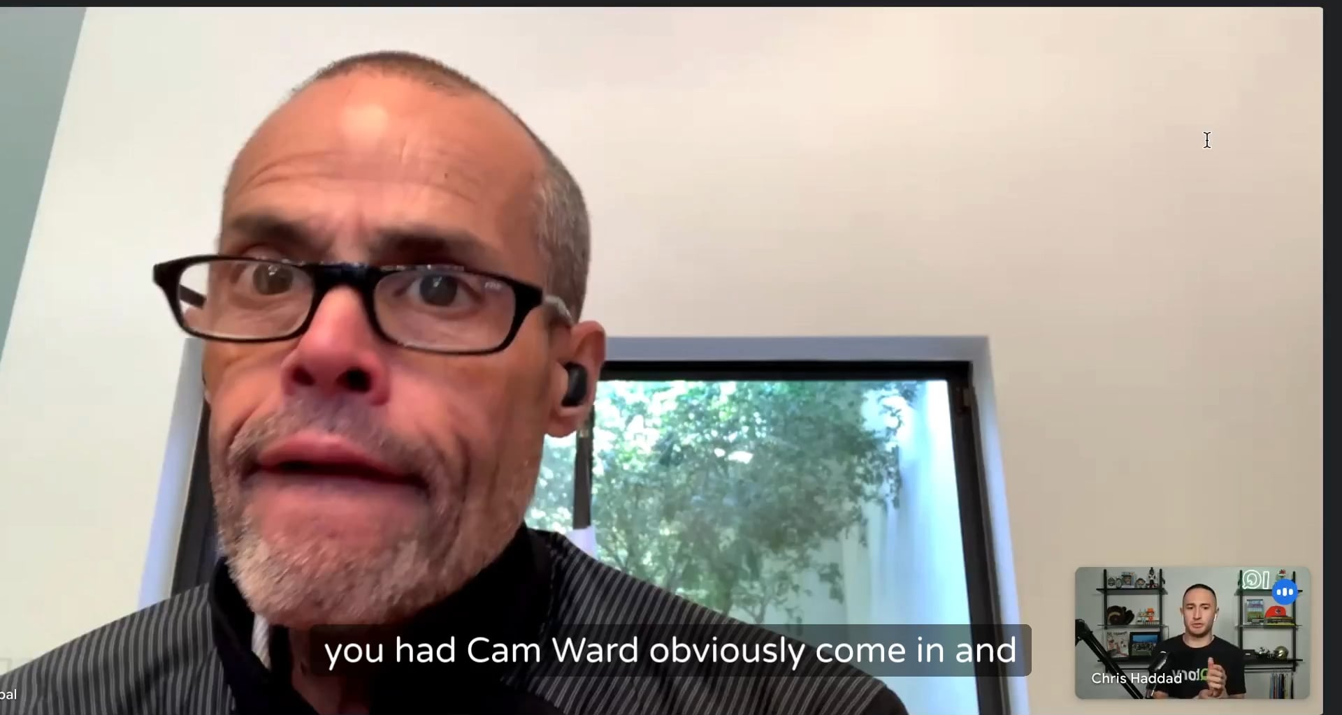 University Of Miami's OL Coach Talking About Cam Ward