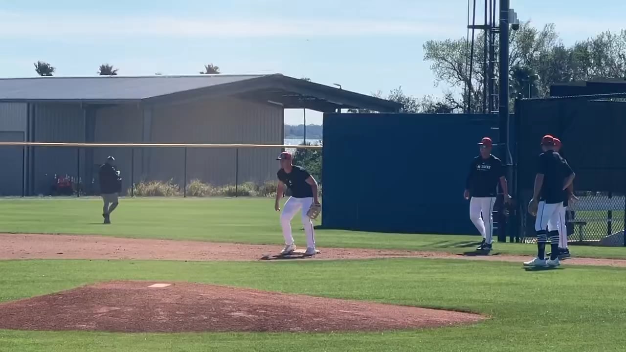 [Petzold] Colt Keith at first base (with lessons from Alan Trammell).