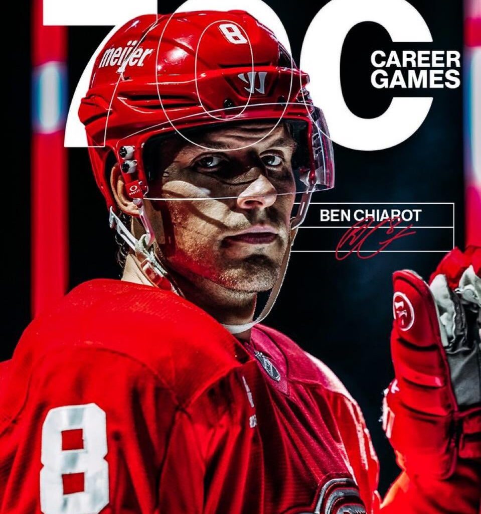 700 games for Ben Chiarot