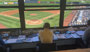 The emotional opening of the first broadcast without Bob Uecker by Jeff Levering: