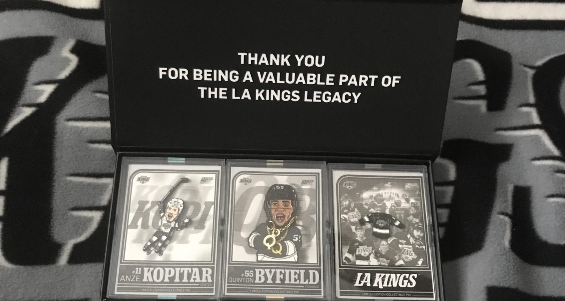 Exclusive L.A. Kings Pin Set