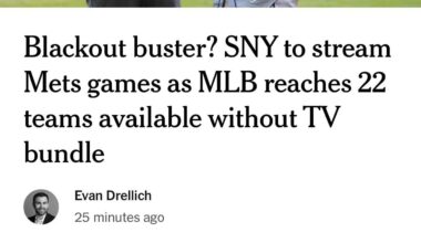 SNY Subscription Service Coming Soon