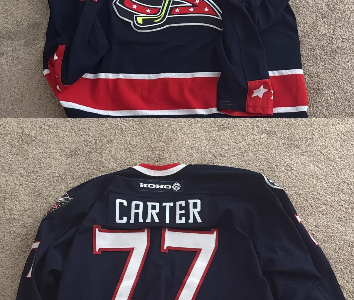 2XL Anson Carter Jersey For Sale
