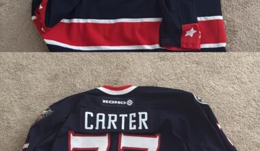2XL Anson Carter Jersey For Sale
