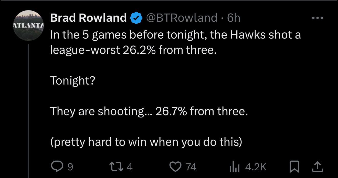 “Why are the Hawks losing?”