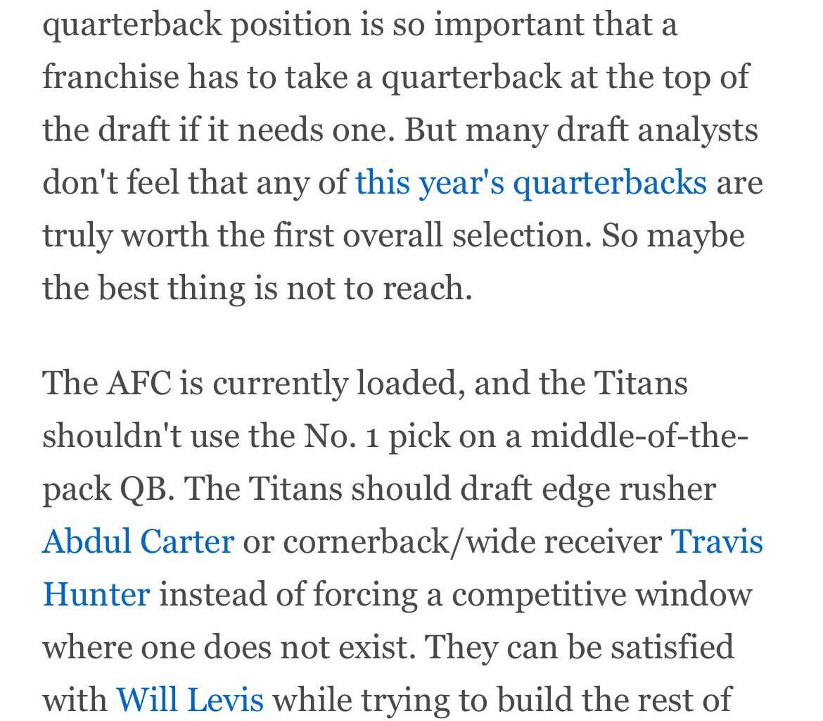 Titans fans, what do we think of this?