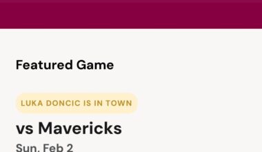 Hmmmm. I don’t think he will be