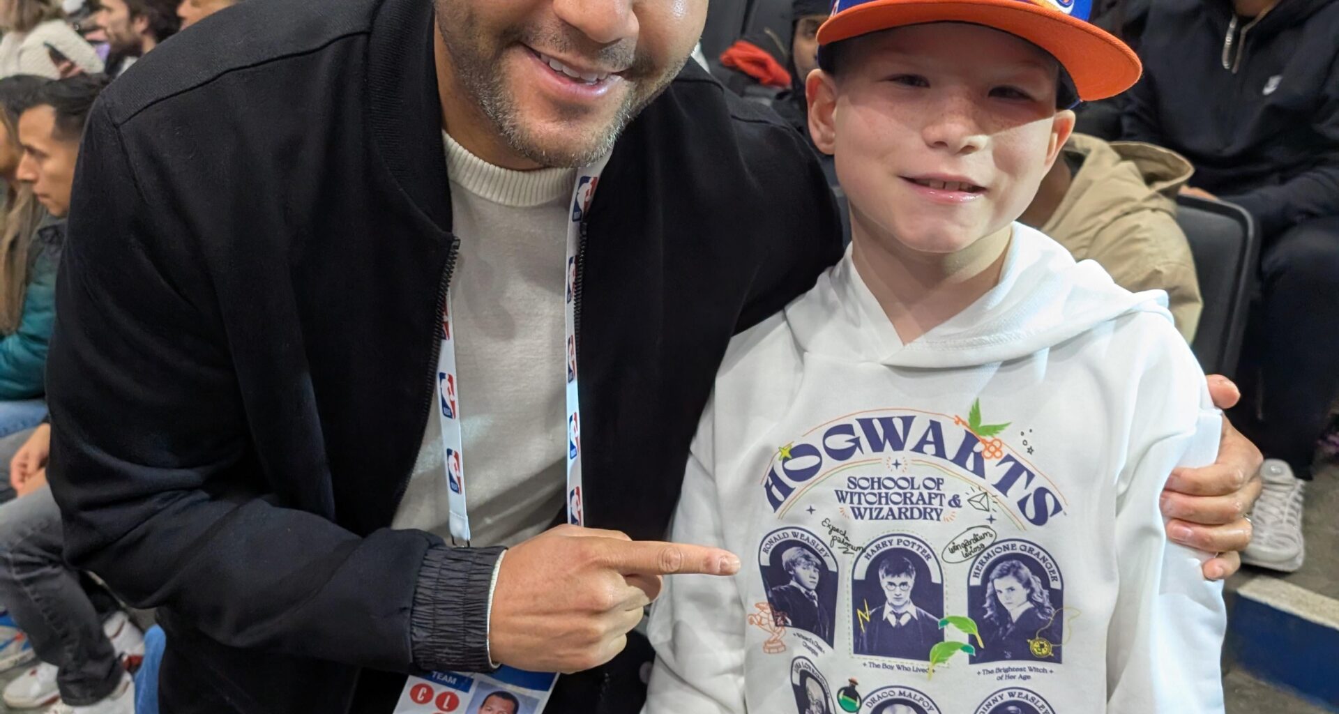 Koby Altman sighting at the Wizards game.