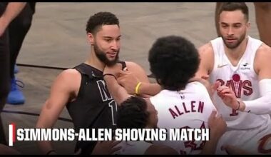 A Year Ago Today - Jarrett Allen Charges Ben Simmons