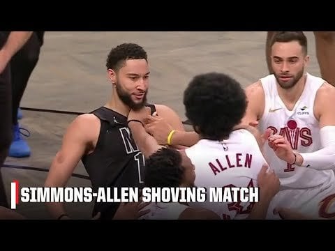 A Year Ago Today - Jarrett Allen Charges Ben Simmons