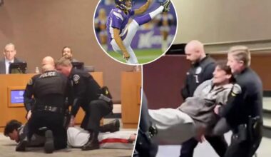 Ex-NFL punter Chris Kluwe arrested over 'MAGA' plaque protest