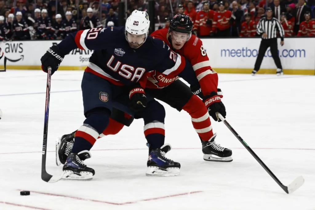 Chris Kreider skates way into Team USA lineup in 4 Nations finale loss