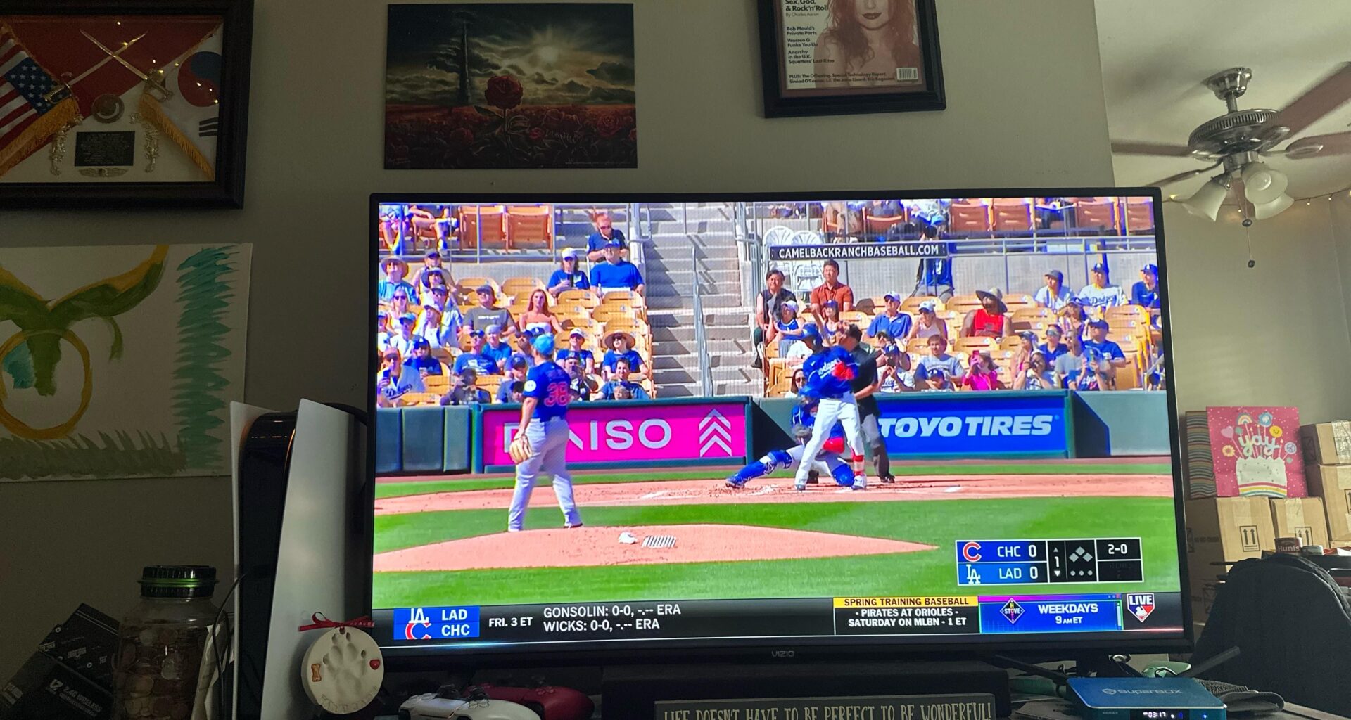 While it may not be the boys with the old English D, winter is over!