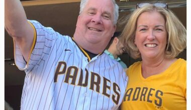 John Seidler in Padres gear 🙌