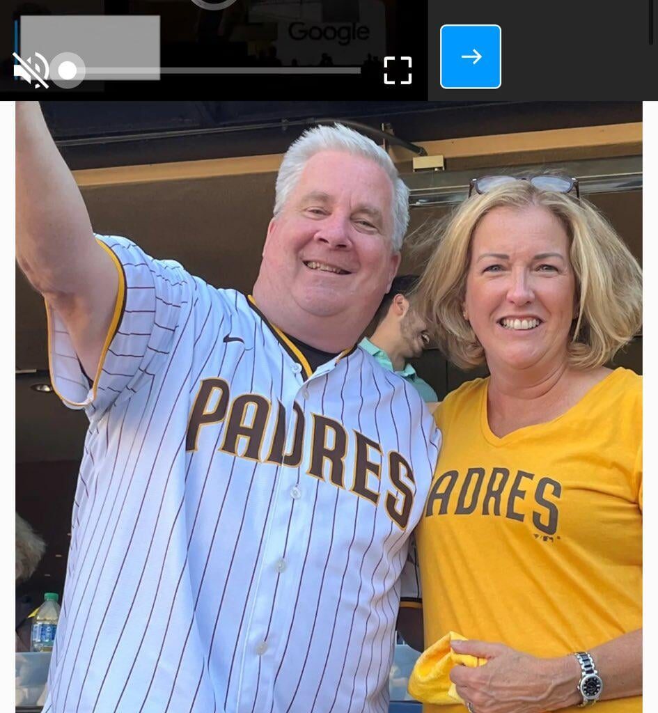 John Seidler in Padres gear 🙌