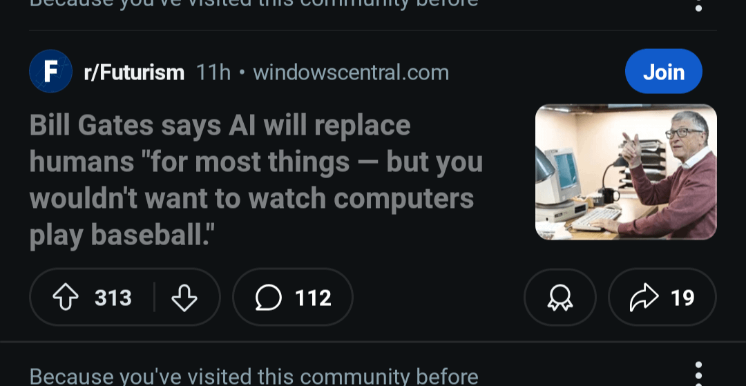 I don't think I would want to watch that. Too clunky, no cool hairstyles.