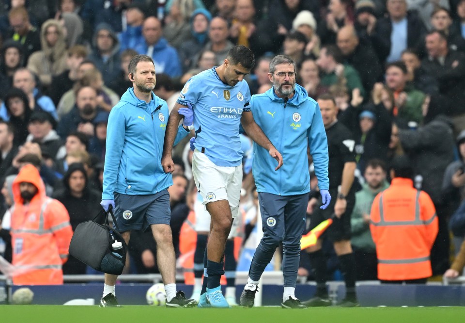 Durham believes that City's season has crumbled because of Rodri's injury
