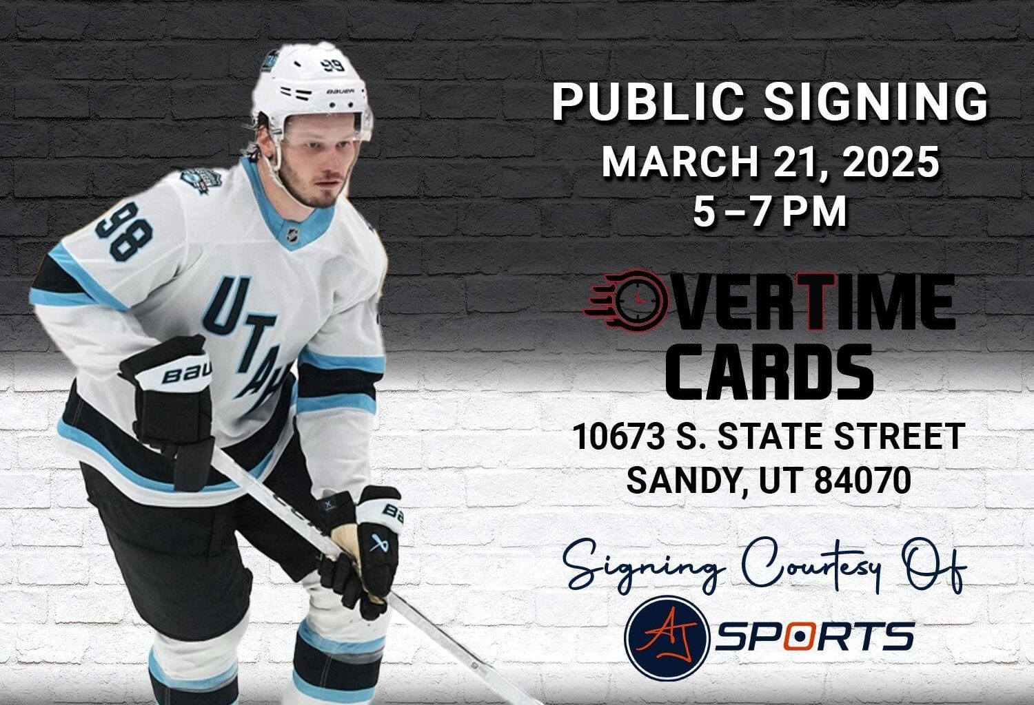 Mikhail Sergachev Signing Event — Overtime Cards