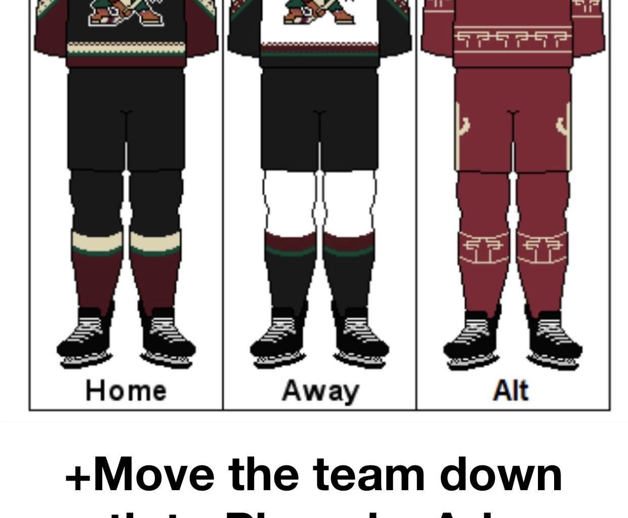 Utah Hockey Club jersey concept