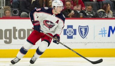 Z breaks his own club record with 17 points in calendar month by defensemen