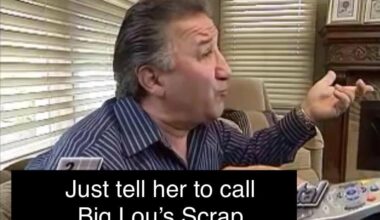 “Dad! What should Jan do with all her scrap defensemen?”