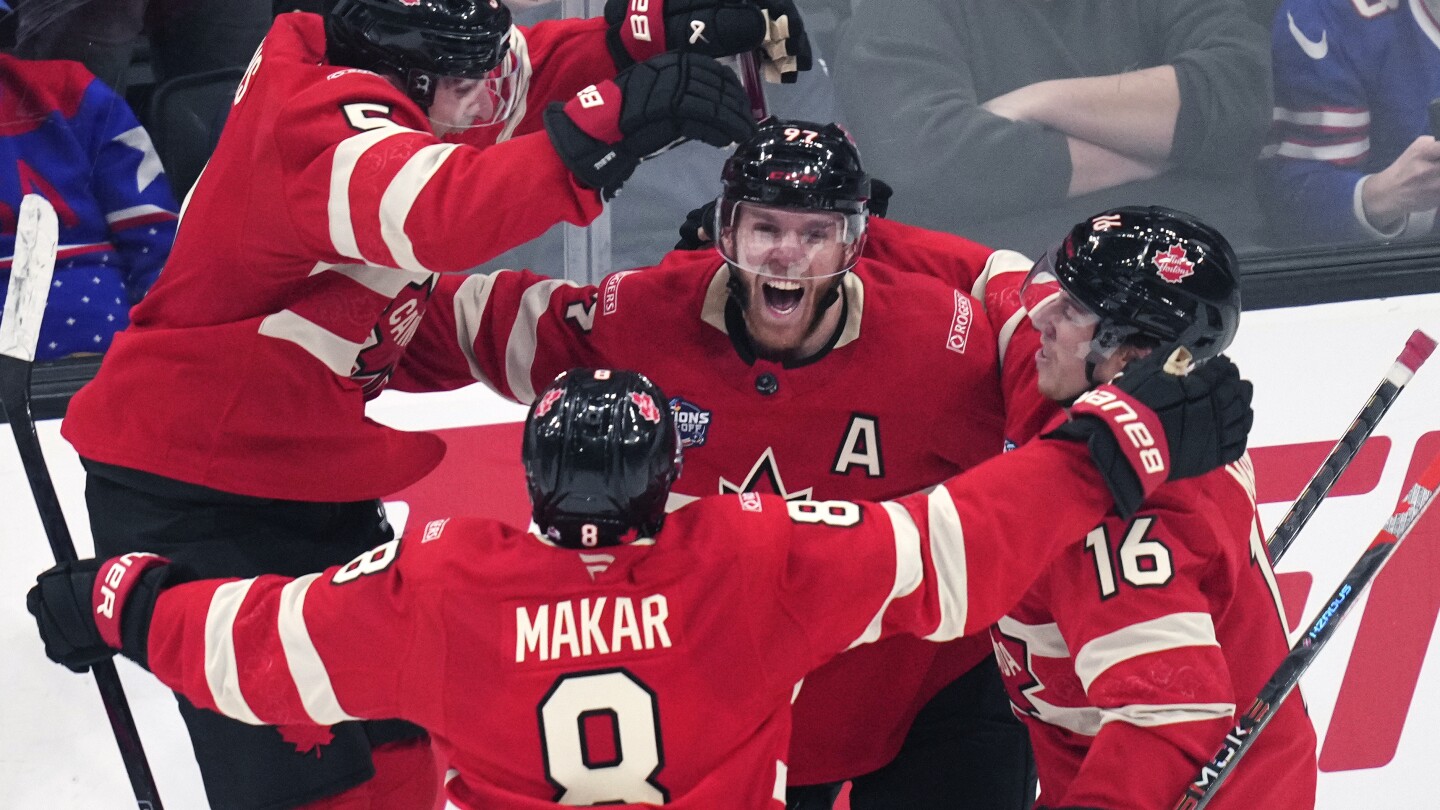 Connor McDavid scores in OT to give Canada 3-2 win over United States in 4 Nations Face-Off final