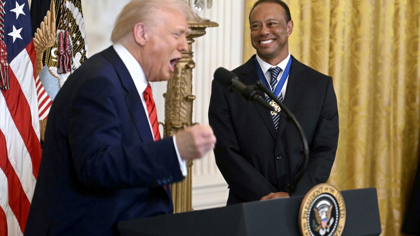 Tiger Woods joins another White House meeting as PGA Tour moves closer to Saudi deal