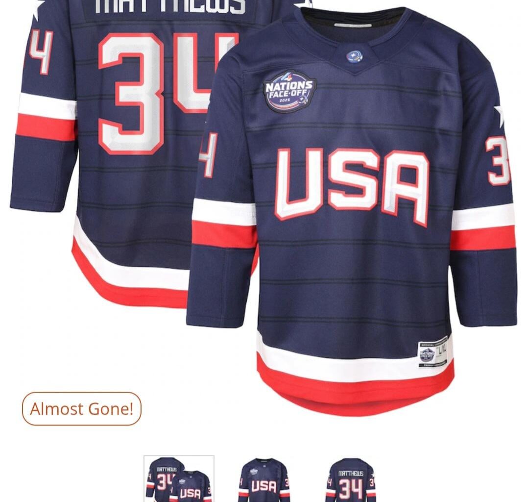I thought my NHL jersey buying days were over...
