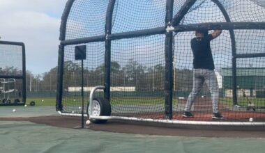 A fine sight to see: hitting/throwing clips from Endy Rodriguez