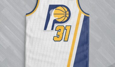 Design a Pacers jersey after every win. 31-23