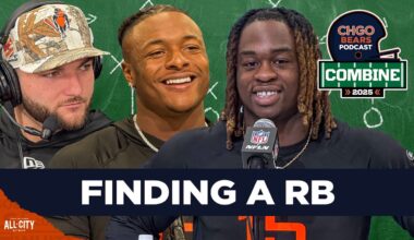 Ashton Jeanty, Kaleb Johnson & Cam Skattebo talk fit with Chicago Bears | CHGO Bears Podcast