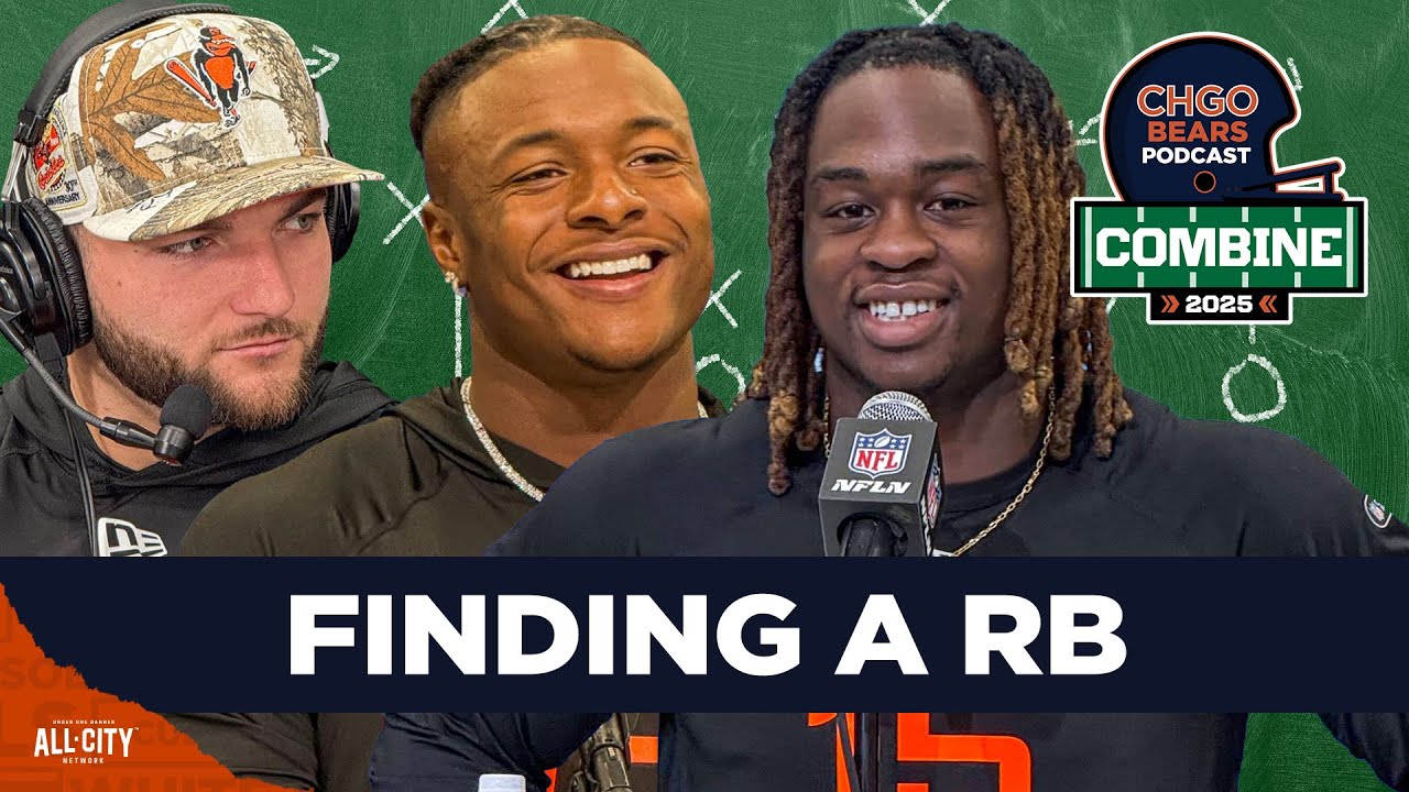 Ashton Jeanty, Kaleb Johnson & Cam Skattebo talk fit with Chicago Bears | CHGO Bears Podcast