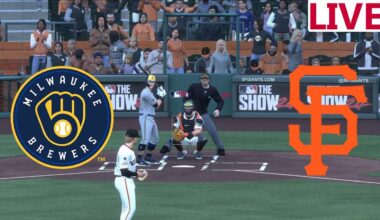🔴LIVE🔴 Milwaukee Brewers vs San Francisco Giants/ Baseball Spring Training/ /MLB THE SHOW 2024