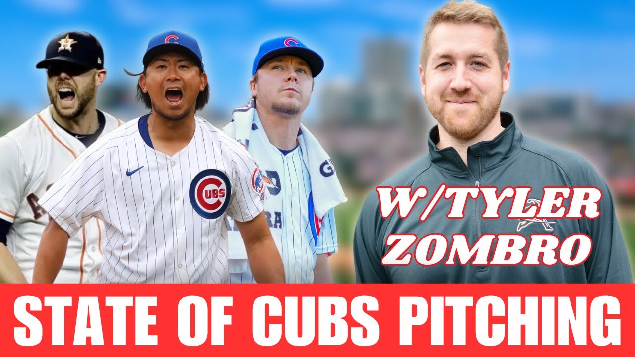 LIVE 🔴 : Optimism Around the Cubs Pitching Staff? w/Tyler Zombro