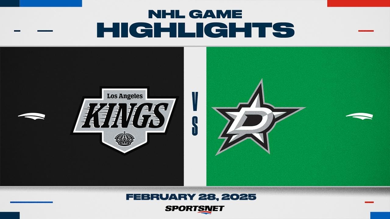 NHL Highlights | Kings vs. Stars - February 28, 2025