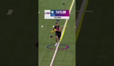 couldn't have done it any better 😲 #masontaylor #jasontaylor #lsufootball #tigers #nfl #nflcombine