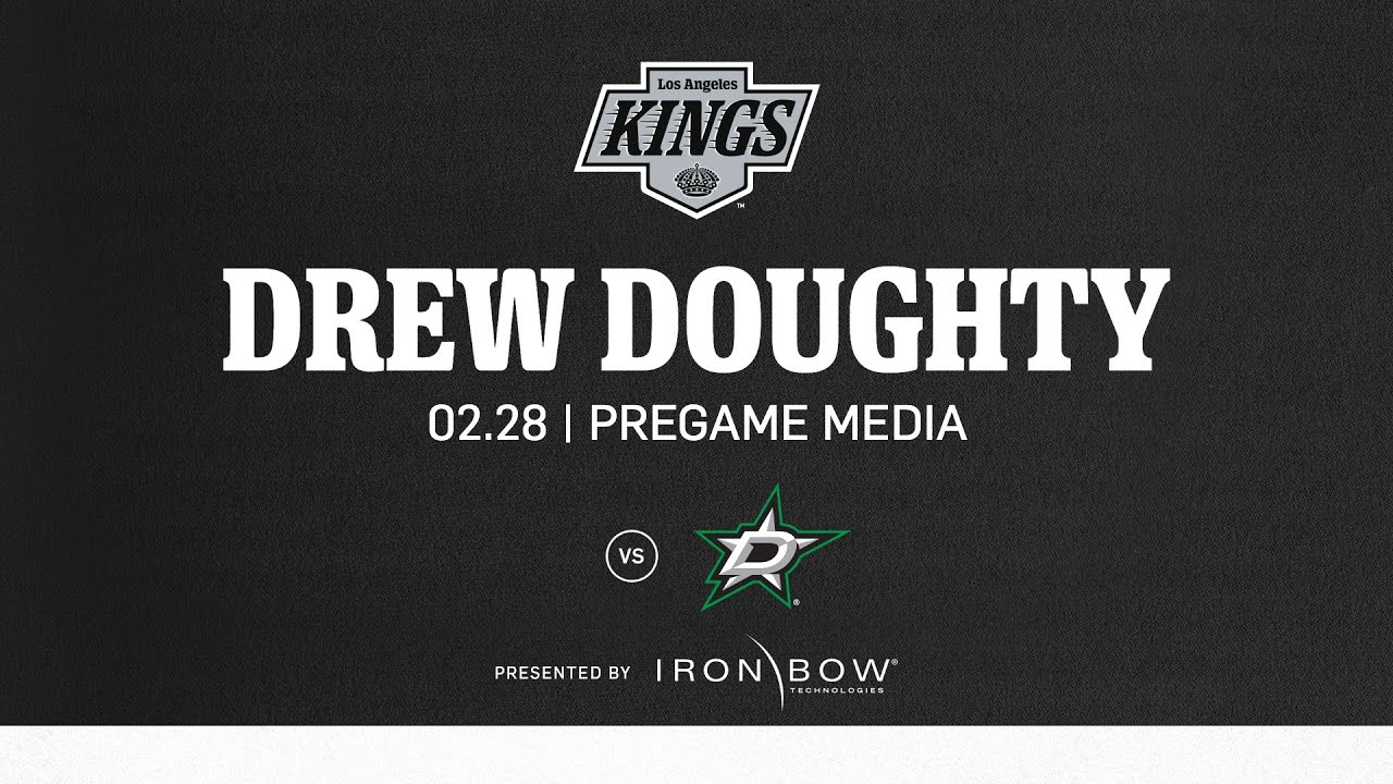 Defenseman Drew Doughty | 02.28.25 LA Kings Face the Dallas Stars | Pregame Media