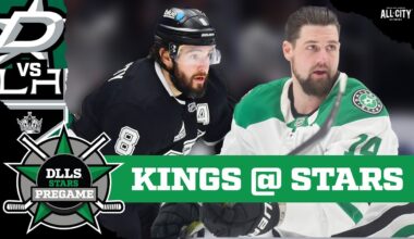 Dallas Stars vs Los Angeles Kings | DLLS STARS PREGAME