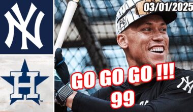 New York Yankees vs Houston Astros Game Highlights (03/01/2025) | MLB Highlights 2025