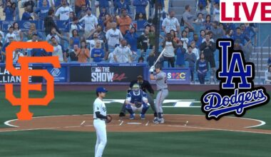🔴LIVE 🔴San Francisco Giants VS Los Angeles Dodgers /Baseball spring Training /MLB THE SHOW