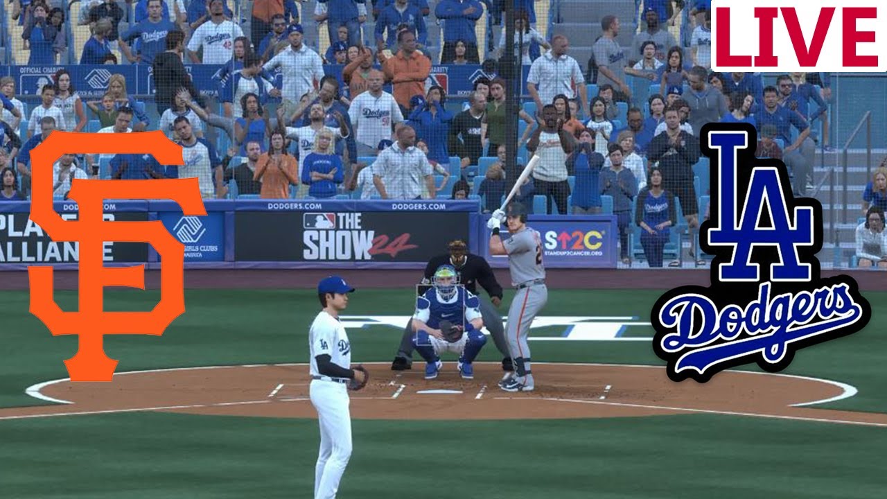 🔴LIVE 🔴San Francisco Giants VS Los Angeles Dodgers /Baseball spring Training /MLB THE SHOW
