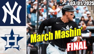 New York Yankees vs Houston Astros [FULL GAME] Highlights (03/01/2025) | MLB Highlights 2025