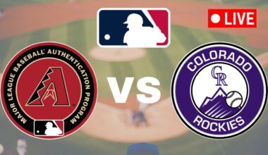🔴LIVE : Arizona Diamondbacks vs Colorado Rockies | 02/02/25 | MLB Major League 2025 Live Match Score